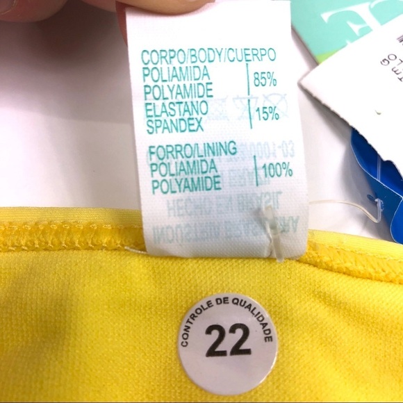 Agua Doce Bikini bottoms yellow - Picture 5 of 6